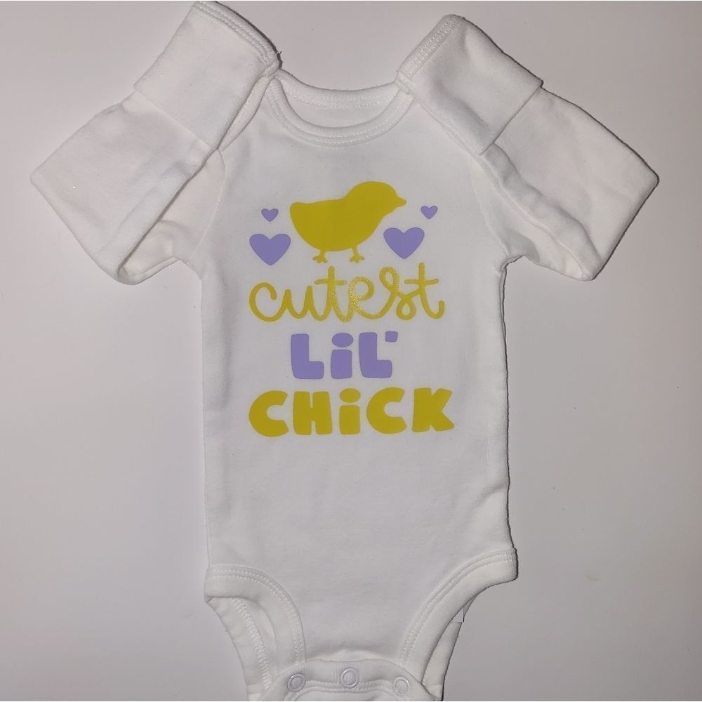 Cutest little chick Easter shirt